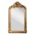 19th Century French Louis XV Carved Giltwood Mirror With Mercury Glass For Sale