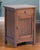 Mission 1 Door 1 Drawer Nightstand - Walnut Stain For Sale - Image 10 of 10