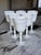 Watts, London Florentine Renaissance White Goblets - Set of 6 For Sale - Image 10 of 12