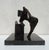 Metal Boud Ceysens, Jumping Horse, 1980s, Bronze & Marble For Sale - Image 7 of 15