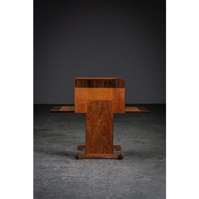 1920s Architectural Side Table, 1920s For Sale - Image 5 of 16