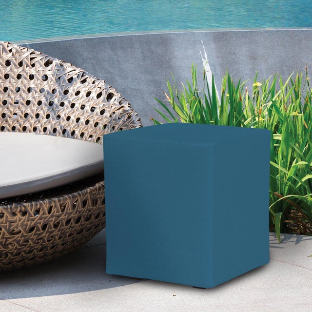Modern Universal Cube Seascape Turquoise For Sale - Image 3 of 6