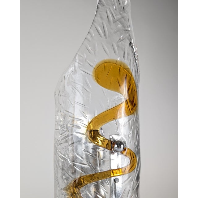 1970s Murano Glass Sconces by Toni Zuccheri for Mazzega, Italy, 1970s, Set of 2 For Sale - Image 5 of 9