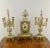 Antique French Victorian Ornate Brass Clock Garniture, 1880, Set of 3 For Sale - Image 11 of 11