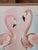 Vintage Coastal Framed Flamingo Painting by Walcutt For Sale - Image 9 of 12