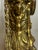 Late 19th Century Antique French Style Rococo Mantel Clock Case Gilt Brass For Sale - Image 5 of 12