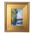 William Hawkins River Landscape Painting Including the Antiqued Gold Wood Frame For Sale