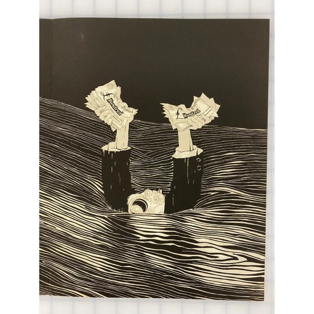 First edition Paul Iribe illustrated pochoir from the 1932 publication Blue Blanc Rouge by Parisian wine merchant Nicolas....