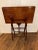 Brown Campaign Style Mahogany Side or Dining Table For Sale - Image 8 of 13