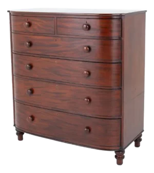 Regency Chest Drawers in Mahogany