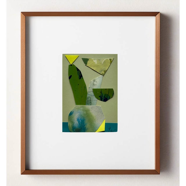 "Petal" is an original mixed media collage on paper by Zac Woodiel. This is one of eight pieces in the "Petal" series....