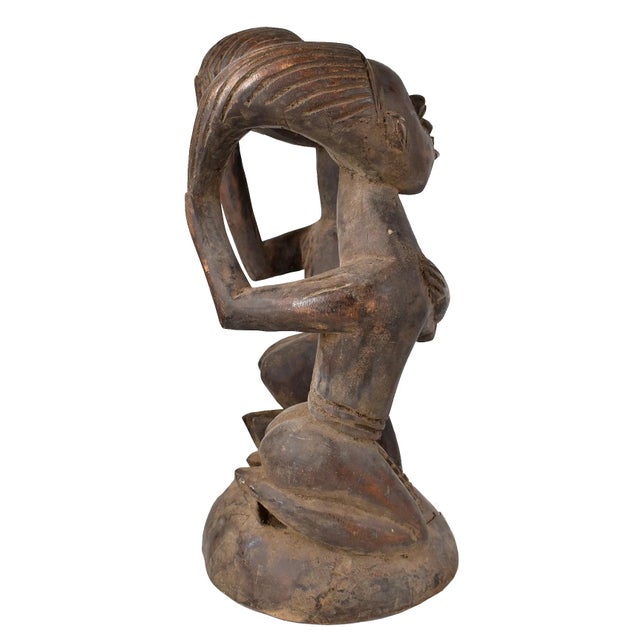 Early 20th Century Yoruba Figures Couple Attached Nigeria For Sale - Image 4 of 5