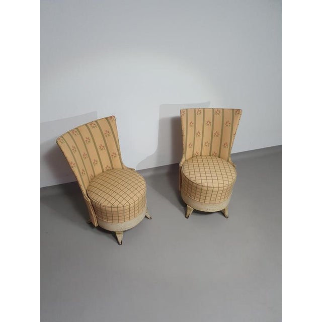 French Boudoir Chairs, Set of 2 For Sale - Image 13 of 14