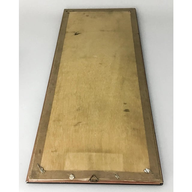 Framed Artist Signed Vintage Paintings on Porcelain - a Pair For Sale - Image 12 of 13