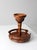 Mid 20th Century Vintage Rotating Wood Tabletop Stand For Sale - Image 5 of 13