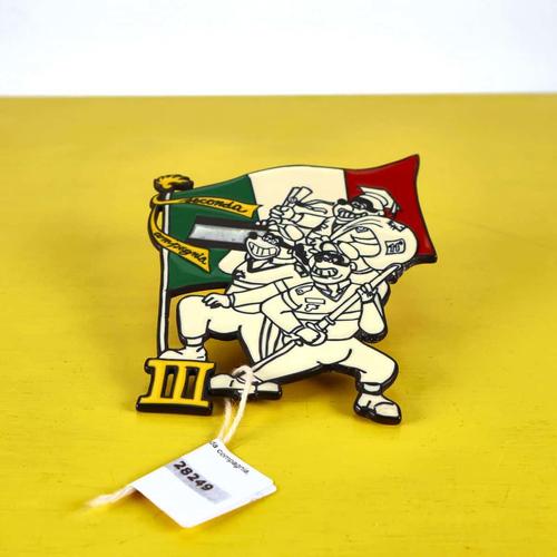 White Bassotti Band Metal Sign For Sale - Image 8 of 8
