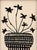This black and white acrylic painting is inspired by the mid-century masters. Framed in a vintage gold frame, wired and...