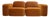 Sarah Ellison "Muse" 4-Piece Modular Sofa, Cognac Velvet For Sale