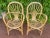 Pair of rattan armchairs from the 1950s from the Netherlands