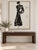 Art Deco Vintage French Fashion Art Print – Black Bow Coat Illustration, 24" X 32" For Sale - Image 3 of 8