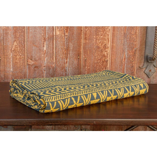 Salu Block Print Coverlet Chairish