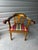 Wood Early 1900’s Gilded Corner Accent Chair For Sale - Image 7 of 7