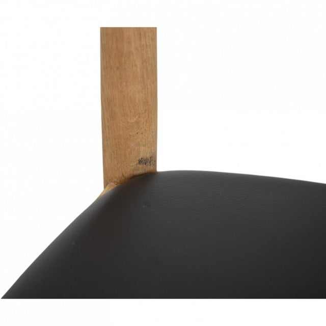 Vintage JH503 The Chair in Oak and Black Leather by Hans Wegner, 1960s For Sale - Image 18 of 18