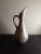 Mid-Century Modern 1960s Stangl Pottery Teal & Gold Pitcher Ewer For Sale - Image 3 of 8