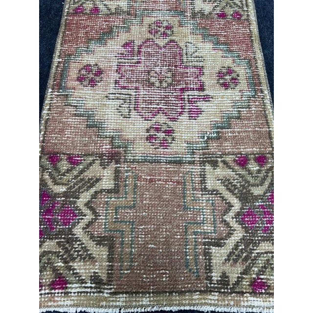 Contemporary Turkish Yastik Rug 1'8" x 2'11" For Sale - Image 3 of 5