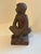 Figurative Ceramic Sculpture of Seated Figure For Sale - Image 3 of 4