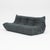 Togo Three-Seater Sofa in Green Bouclet by Michel Ducaroy for Ligne Roset For Sale - Image 16 of 17