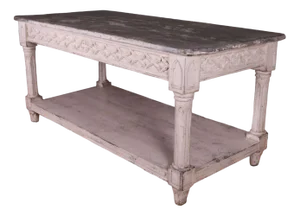 English Country House Prep Centre Table, 1890s
