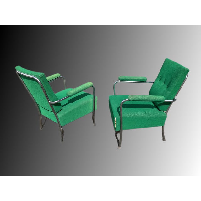 Set of Vintage Armchairs in Bauhaus Style by Joseph Perestegi, 1960s For Sale - Image 15 of 18