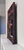 Wood Vintage Tribal Folk Art Painted Wood Wall Mirror in Black, Red & Yellow For Sale - Image 7 of 13