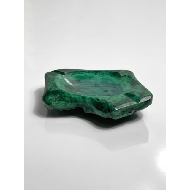 Italian Malachite Ashtray, 1960s For Sale - Image 6 of 6