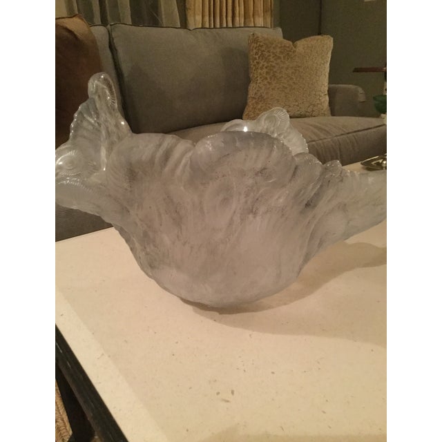 Amanda Brisbane Art Glass Sculpture Bowl Chairish