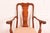 Stickley Queen Anne Carved Solid Cherry Wood Armchairs, Pair For Sale In South Bend - Image 6 of 15