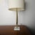 Contemporary Brass Lamps on Square Marble Bases - A Pair For Sale In Philadelphia - Image 6 of 10