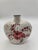 1960s Ceramic Cream Coffee Service with Red and Black Hand-Painted Floral Design from SMF Schramberg, Shabby Chic Style, 1950s, Set of 5 For Sale - Image 5 of 12