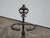 Black Vintage French Country Black Wrought Iron Set of Two Fireplace Tools For Sale - Image 8 of 15