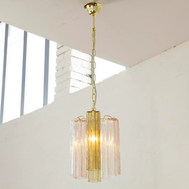 Suspension Lamp in Murano Glass, Italy, 1990s For Sale - Image 4 of 13