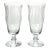 1940s Tiffin Franciscan “Love Lace” Pair of Iced Tea Glasses For Sale