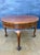 Brown 20th Century Queen Anne Spanish Walnut Round Side Table, 1920 For Sale - Image 8 of 12