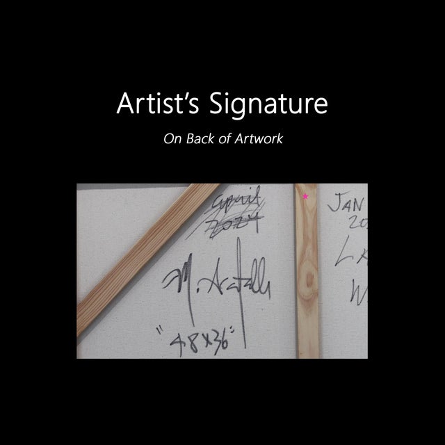 Last Wave - Atmospheric Abstract Landscape Original Artwork by Mark Acetelli For Sale - Image 9 of 9