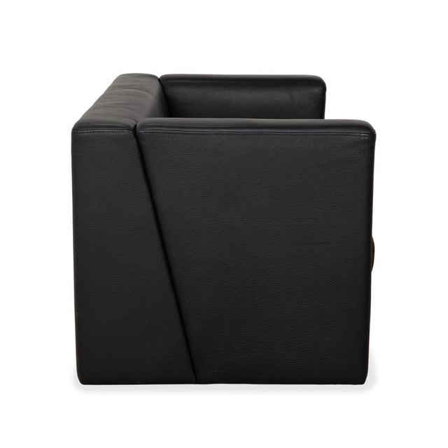 Visavis Two-Seater Sofa in Leather from Brühl For Sale - Image 13 of 16