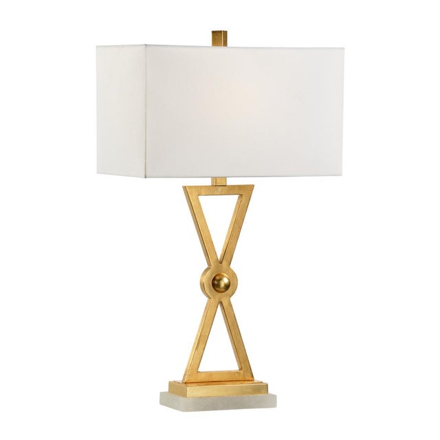 Chelsea House Inc Chelsea House Regiment Lamp in Gold For Sale - Image 4 of 4