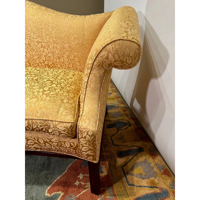 Chippendale Style Serpentine-Front Camel-Back Sofa, America, Circa:1900 ...