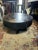 Wabi Sabi Round Coffee Table – Ebonized Black For Sale - Image 6 of 9