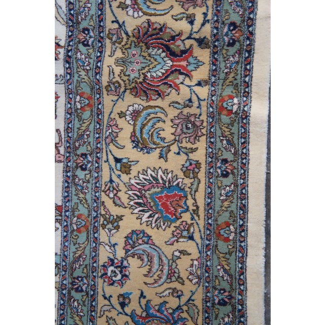 Mid 20th Century Monumental 100% Wool Floral Animal Birds Area Rug Carpet 19' X 12' For Sale - Image 9 of 12