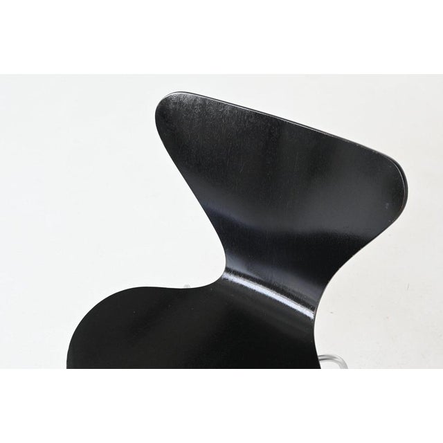 3107 Butterfly Dining Chairs by Arne Jacobsen for Fritz Hansen, 1967 For Sale - Image 15 of 18
